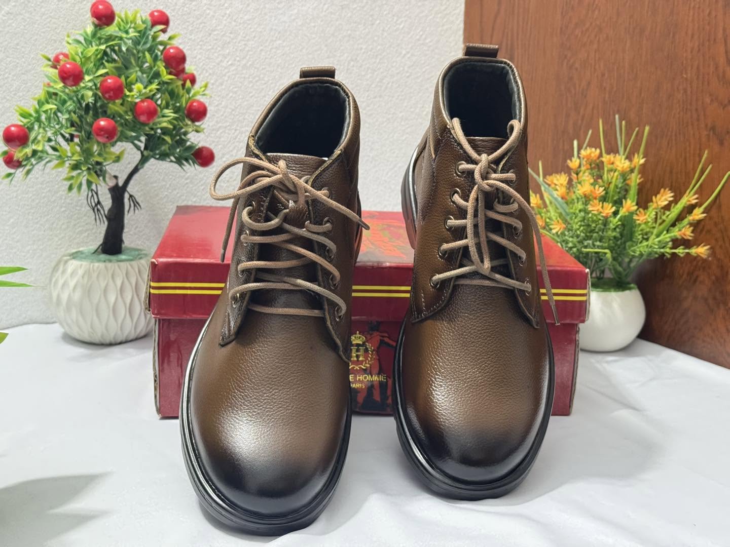 Leather Boots