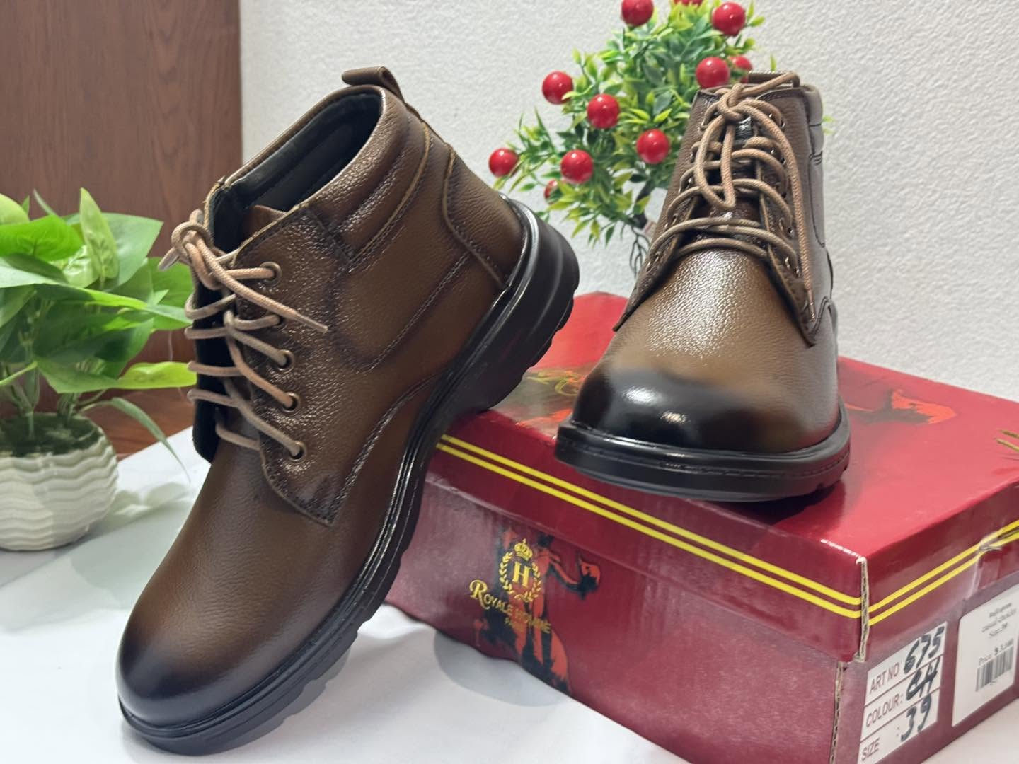 Leather Boots
